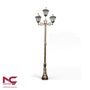 Cột đèn sân vườn 3 bóng