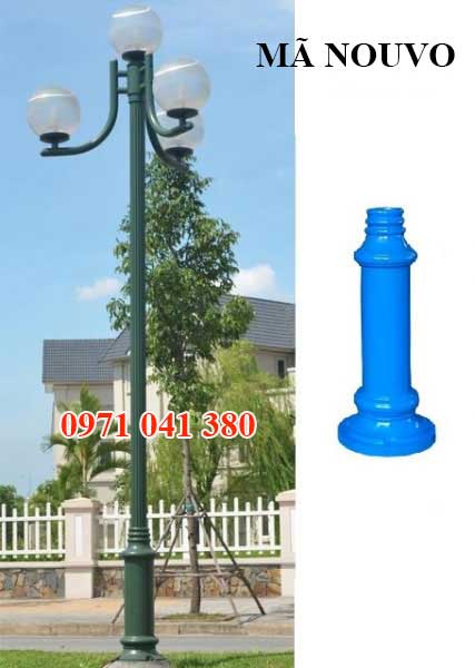 Cột đèn sân vườn NOUVO, bán cột đèn sân vườn