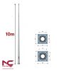 Cột đèn cao áp 10m