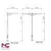 Cột Đèn Cao Áp NC-12