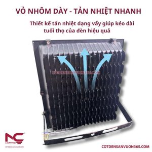 Đèn Pha Led PNC-04 P=150W